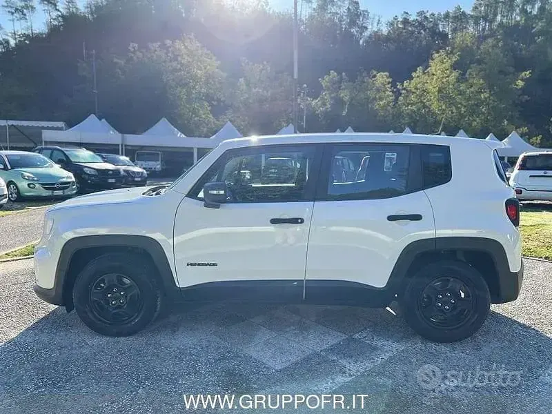 Usata Jeep Renegade Sport 120 CV (88 kW) 2018 Bianco SUV