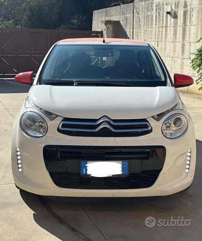 Usata Citroën C1 69 CV (50 kW) 2017 Bianco Utilitaria