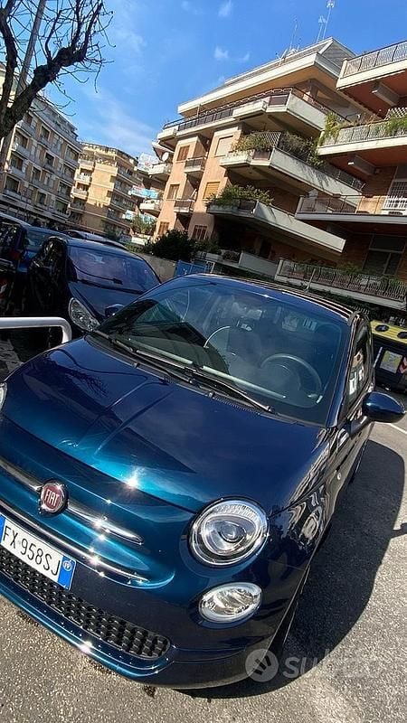 Usata Fiat 500 2019 Blu Utilitaria