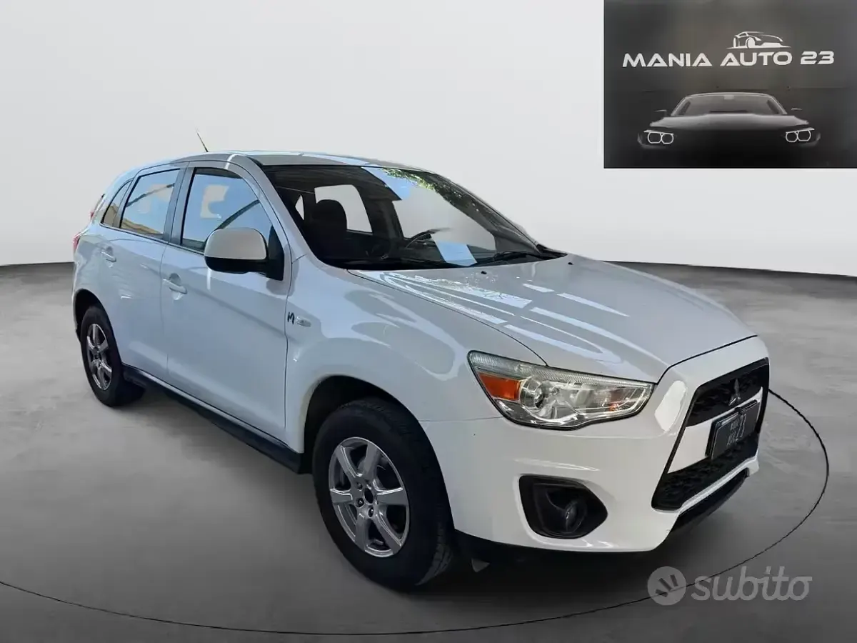 Usata Mitsubishi ASX 114 CV (83 kW) 2016 Bianco SUV