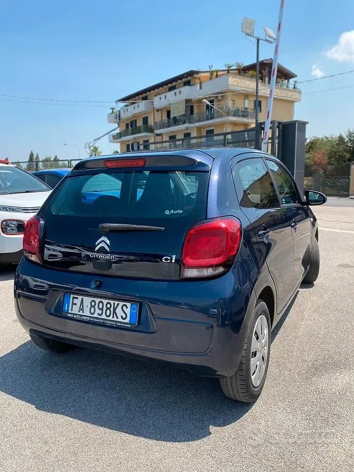 Usata Citroën C1 Feel 69 CV (50 kW) 2015 Blu Utilitaria