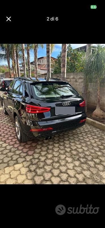 Usata Audi Q3 140 CV (102 kW) 2013 Nero SUV