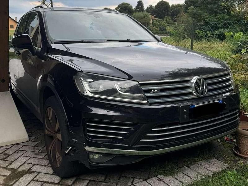 Usata VW Touareg Sportline 204 CV (150 kW) 2017 Nero SUV