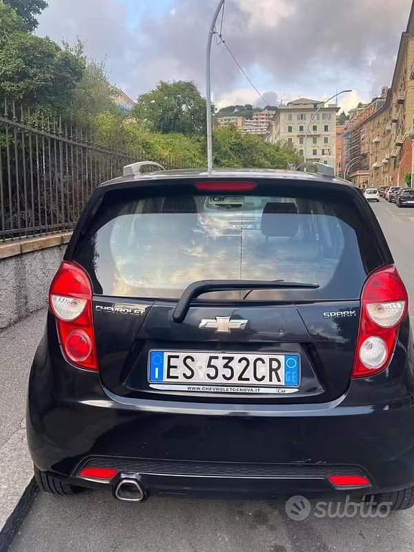 Usata Chevrolet Spark LTZ 82 CV (60 kW) 2012 Nero Utilitaria