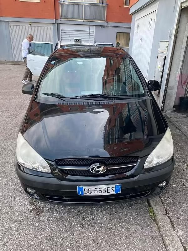 Usata Hyundai Getz 97 CV (71 kW) 2007 Nero Utilitaria