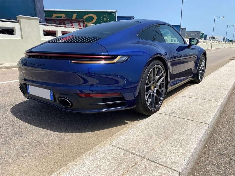 Usata Porsche 911 Carrera 4S 450 CV (330 kW) 2020 Blu/azzurro Coupé