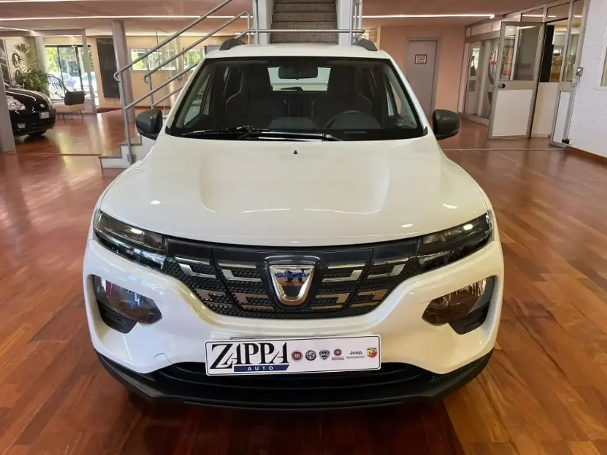 Usata Dacia Spring Comfort 17 kW (24 CV) 2021 Bianco Utilitaria