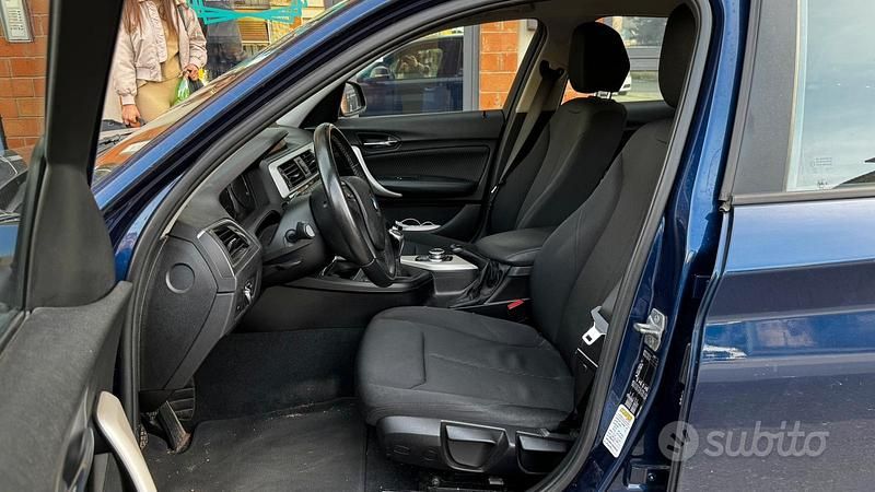 Usata BMW 116 116 CV (85 kW) 2018 Blu Utilitaria