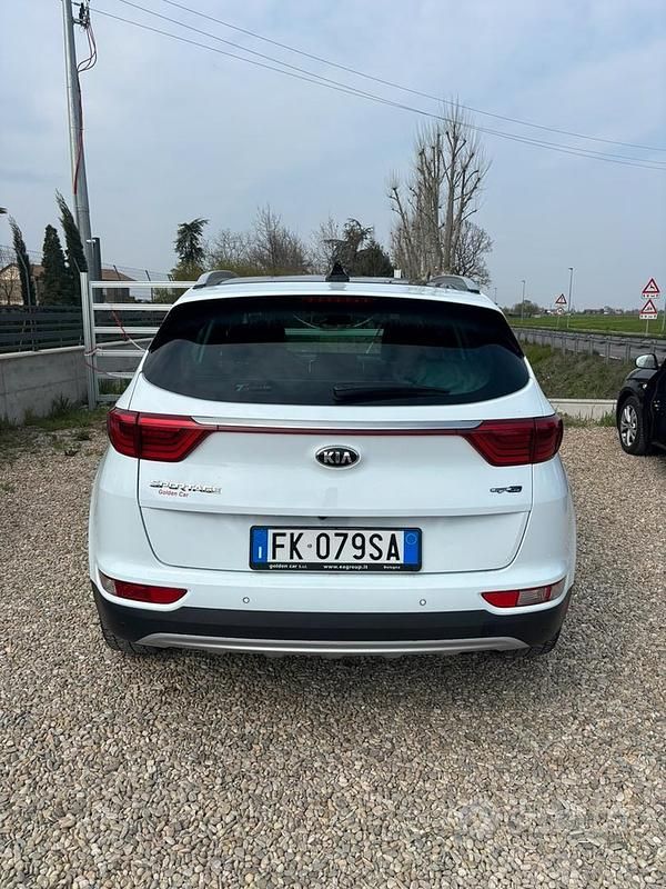Usata Kia Sportage GT-Line 116 CV (85 kW) 2017 Bianco SUV