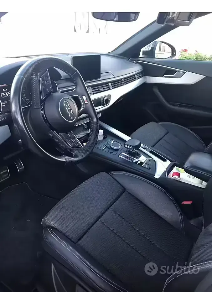 Usata Audi A4 S-Line 122 CV (89 kW) 2017 Nero Station wagon