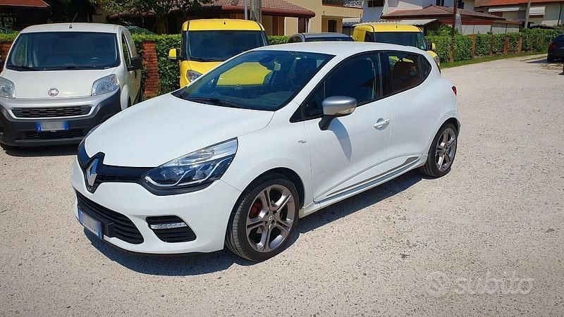 Usata Renault Clio IV GT 120 CV (88 kW) 2016 Bianco Berlina