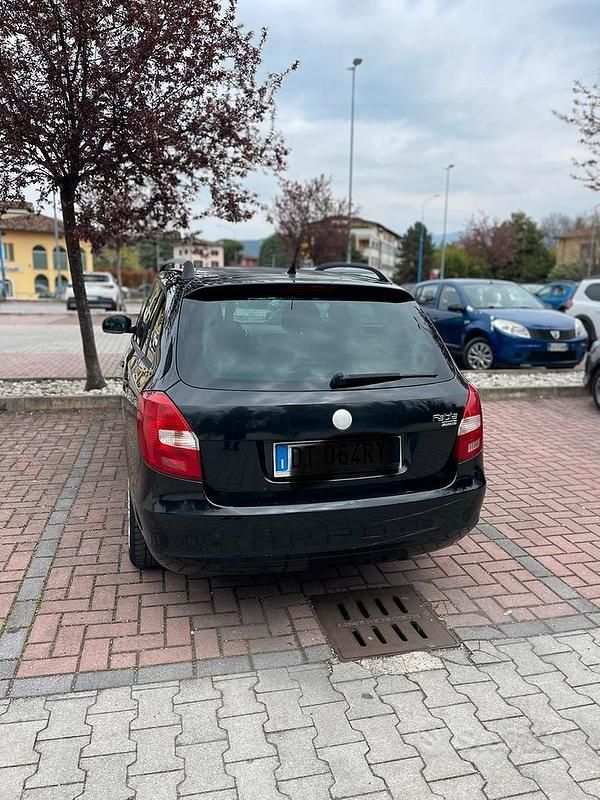 Usata Skoda Fabia 70 CV (51 kW) 2009 Nero Station wagon