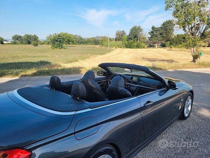 Usata BMW 420 M Sport 190 CV (139 kW) 2016 Grigio Cabrio