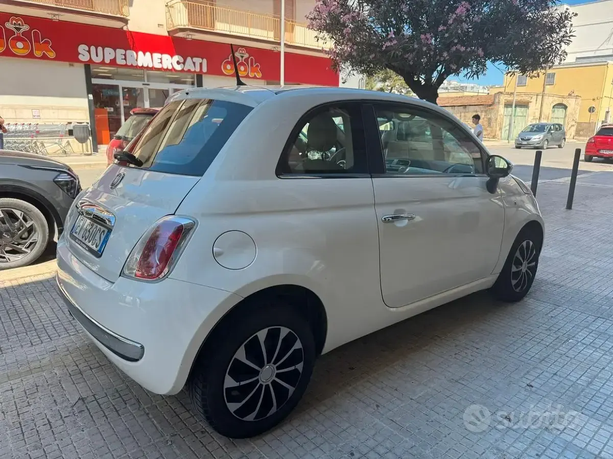 Usata Fiat 500 Pop Star 95 CV (69 kW) 2014 Bianco Berlina