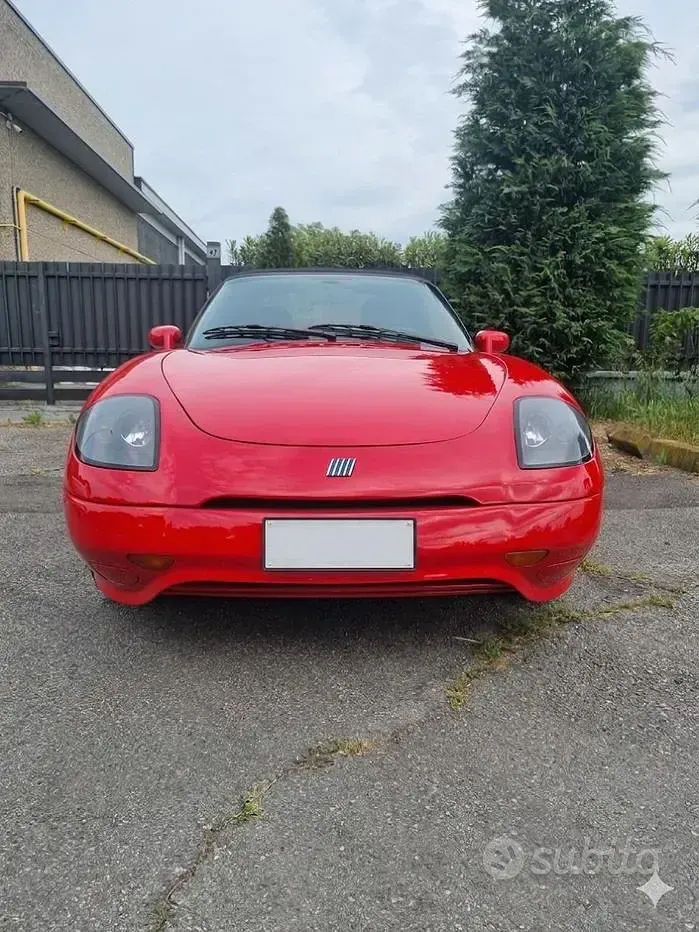 Usata Fiat Barchetta 131 CV (96 kW) 1998 Rosso Cabrio