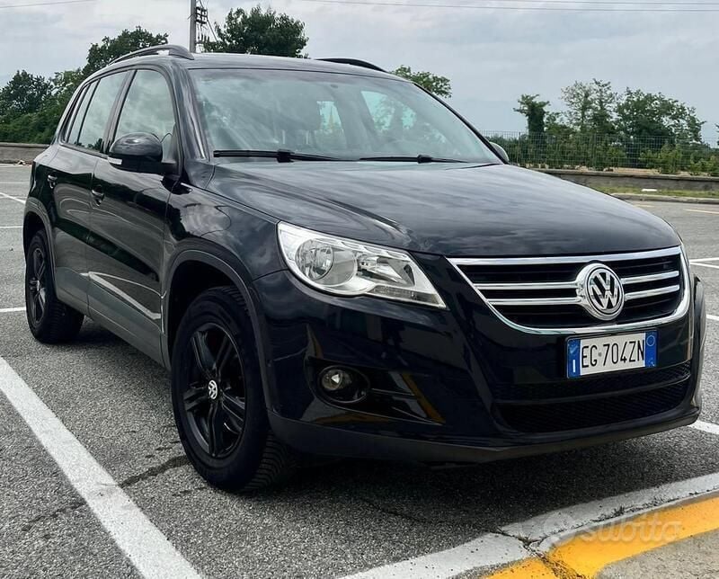 Usata VW Tiguan 140 CV (102 kW) 2011 Nero SUV
