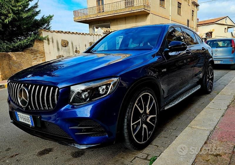 Usata Mercedes GLC43 AMG AMG 367 CV (269 kW) 2017 Blu SUV