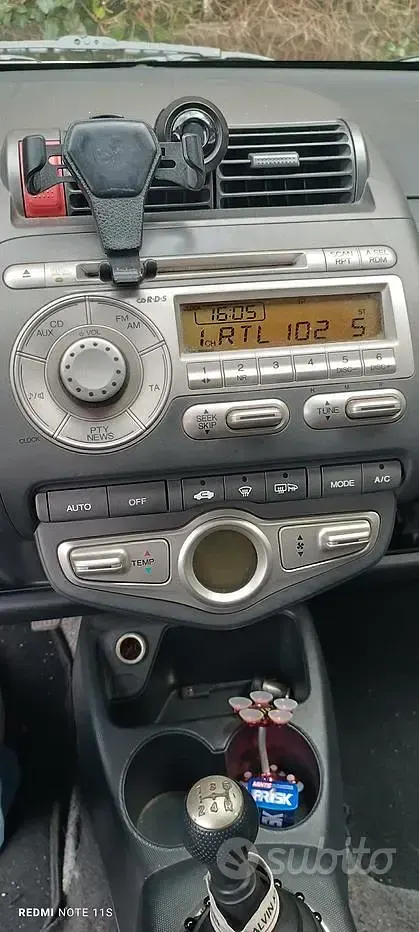 Usata Honda Jazz 2005 Nero Utilitaria