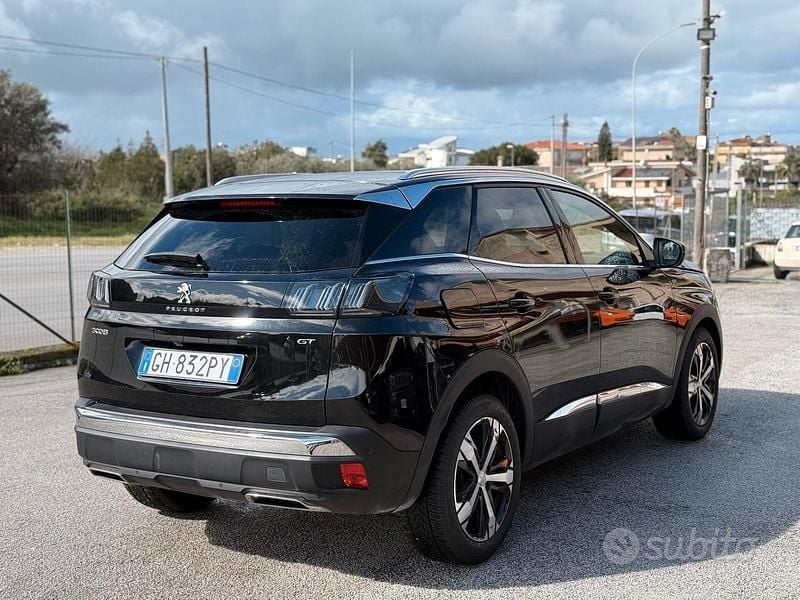 Usata Peugeot 3008 GT 131 CV (96 kW) 2021 Nero SUV