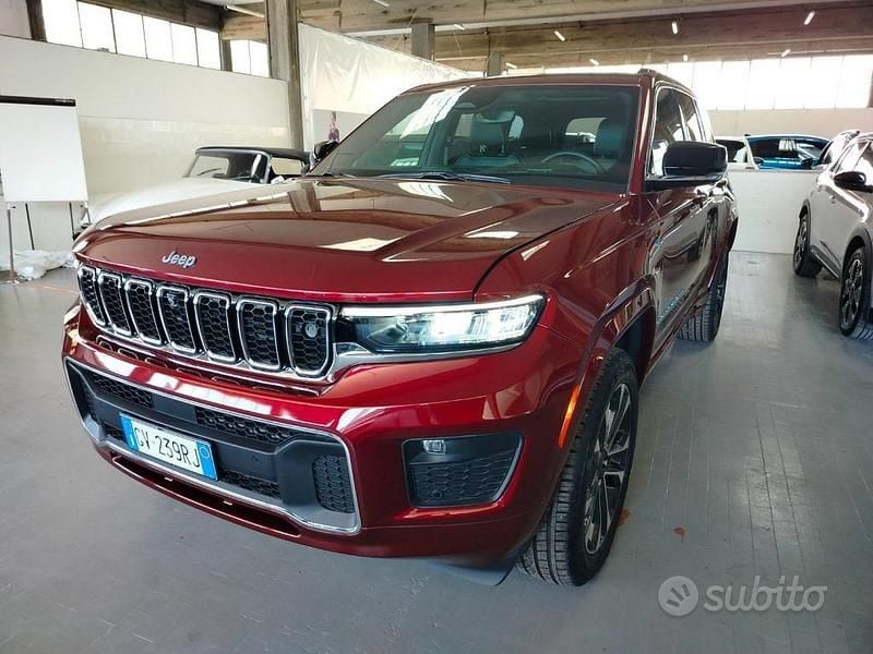 Usata Jeep Grand Cherokee Overland 272 CV (200 kW) 2024 Rosso SUV