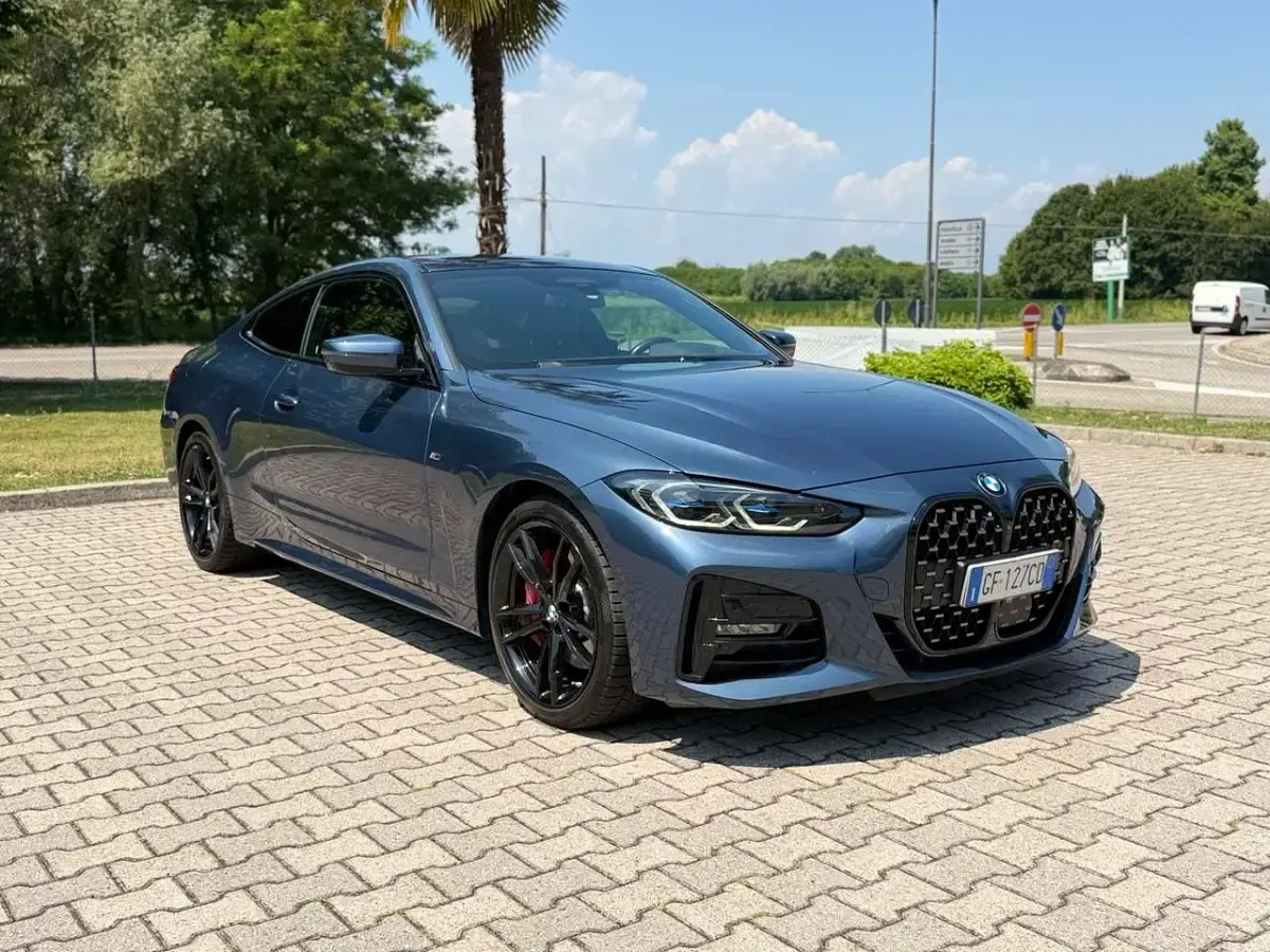 Usata BMW 420 Coupé M Sport 190 CV (139 kW) 2021 Blu Coupé