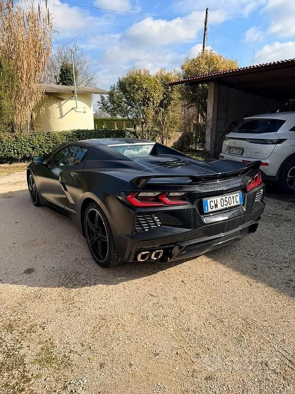 Usata Corvette Stingray 490 CV (360 kW) 2025 Nero Cabrio