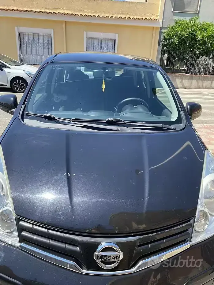 Usata Nissan Note 88 CV (64 kW) 2010 Nero Utilitaria