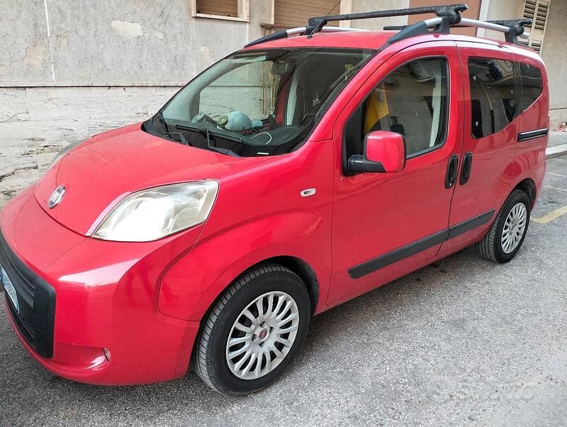 Usata Fiat Qubo Trekking 2009 Rosso Monovolume