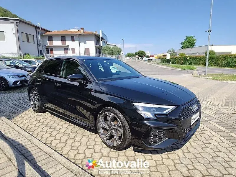 Usata Audi A3 S-Line 150 CV (110 kW) 2022 Nero Berlina