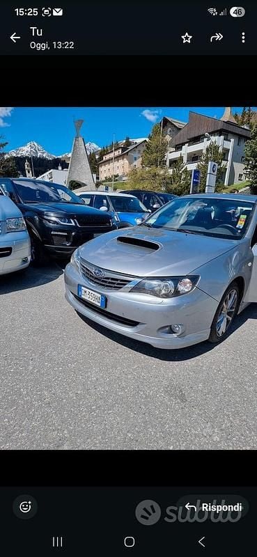 Usata Subaru WRX 230 CV (169 kW) 2007 Grigio Berlina