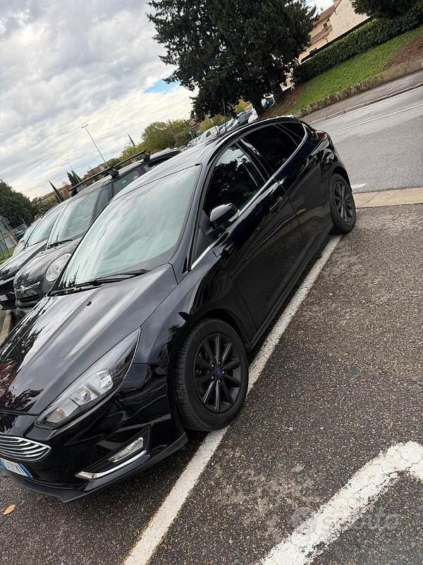 Usata Ford Focus Titanium X 120 CV (88 kW) 2016 Nero Berlina