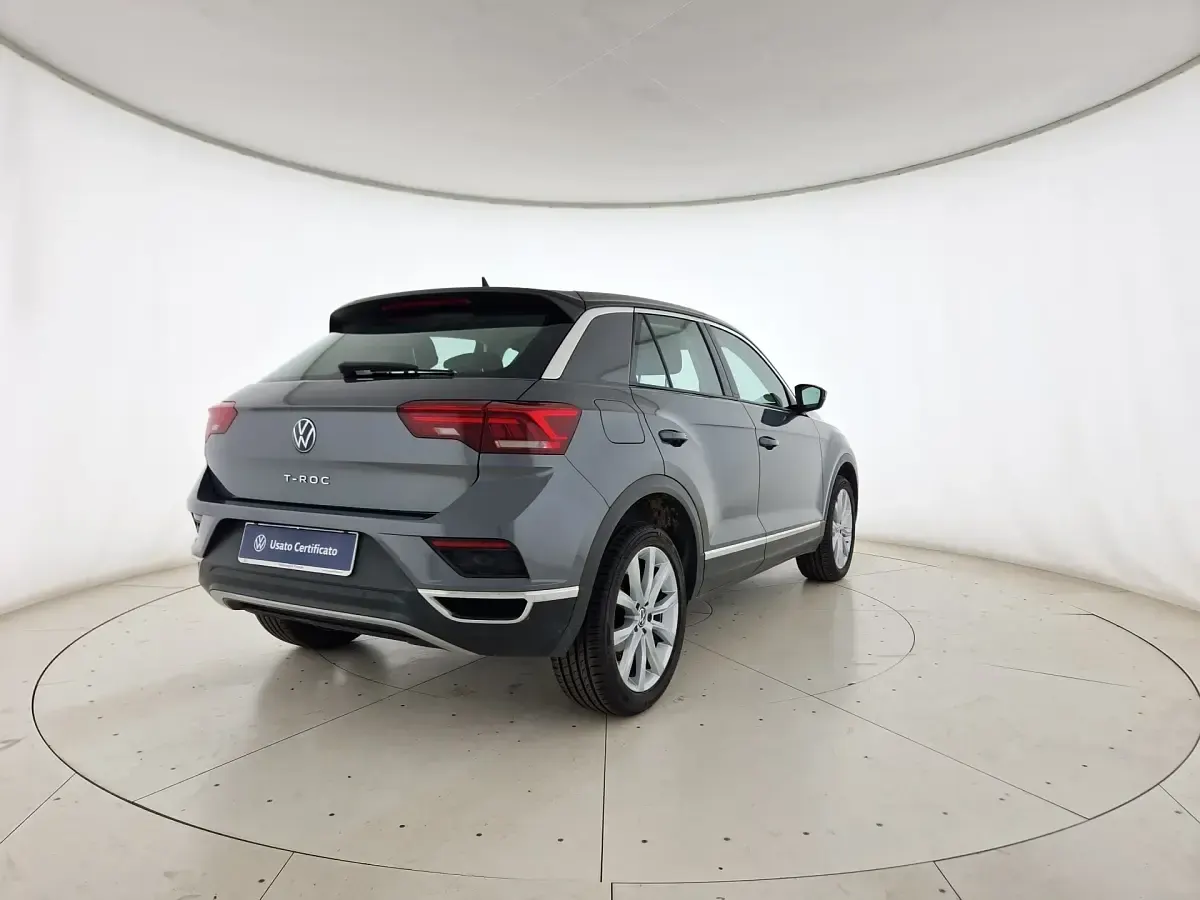 Usata VW T-Roc Advance 2020 Indium grey metallizzato nero SUV