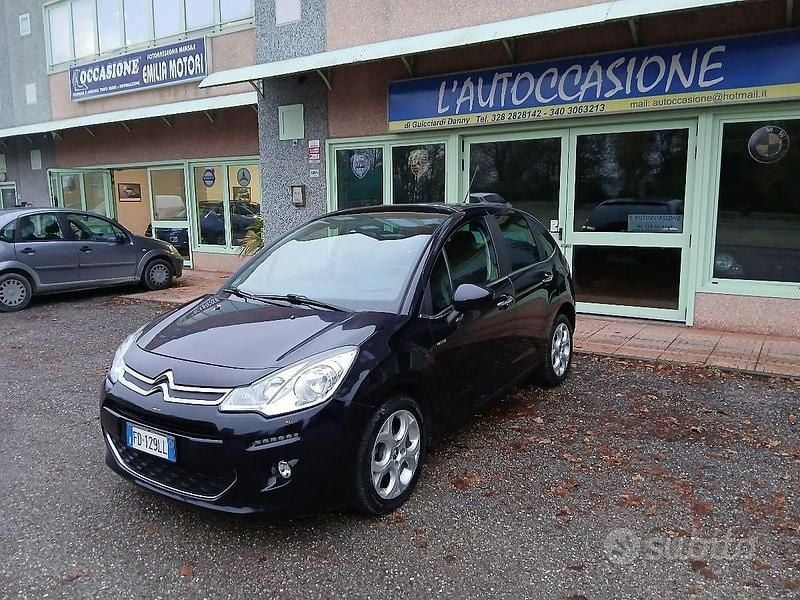 Usata Citroën C3 Exclusive 75 CV (55 kW) 2016 Blu Berlina