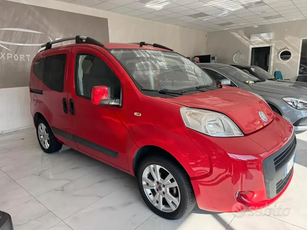 Usata Fiat Qubo Dynamic 77 CV (56 kW) 2010 Rosso Monovolume
