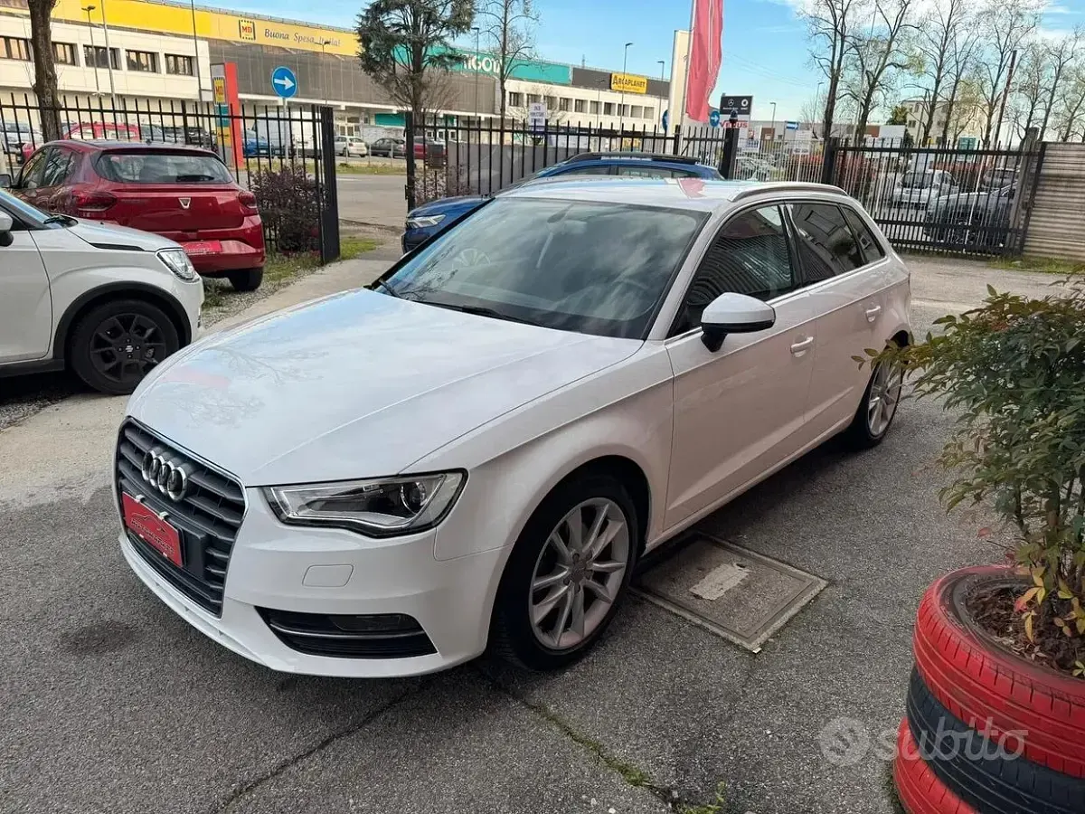Usata Audi A3 Sport 110 CV (80 kW) 2016 Bianco Berlina