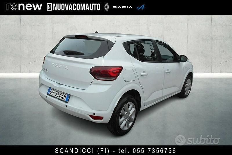 Usata Dacia Sandero Expression 101 CV (74 kW) 2023 Bianco Berlina