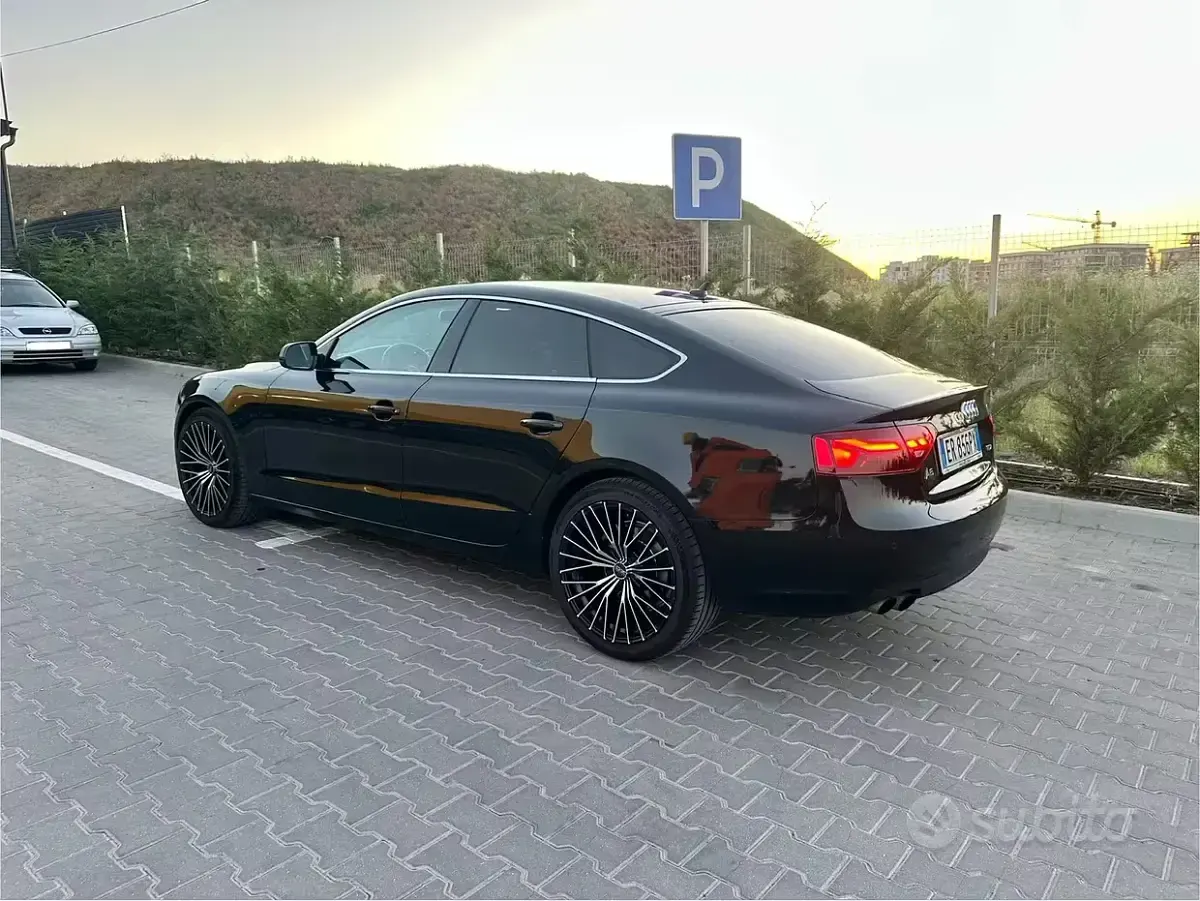 Usata Audi A5 Sportback 177 CV (130 kW) 2013 Nero Utilitaria
