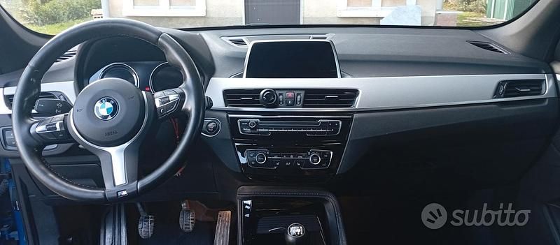 Usata BMW X1 M Sport 2018 Blu SUV