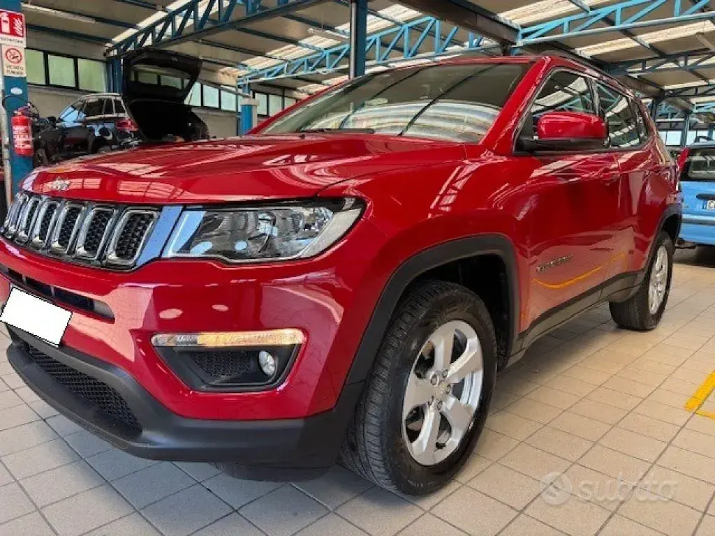 Usata Jeep Compass Limited 140 CV (102 kW) 2018 Rosso SUV
