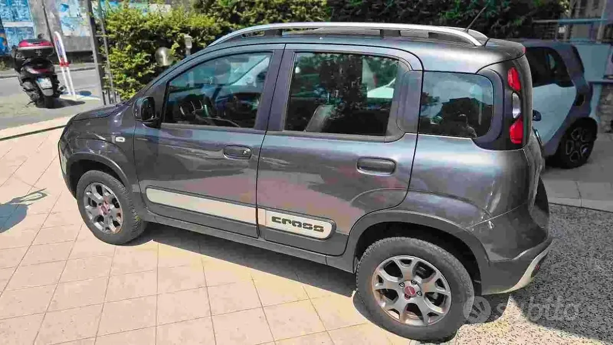 Usata Fiat Panda Cross Cross 85 CV (62 kW) 2018 Grigio Utilitaria