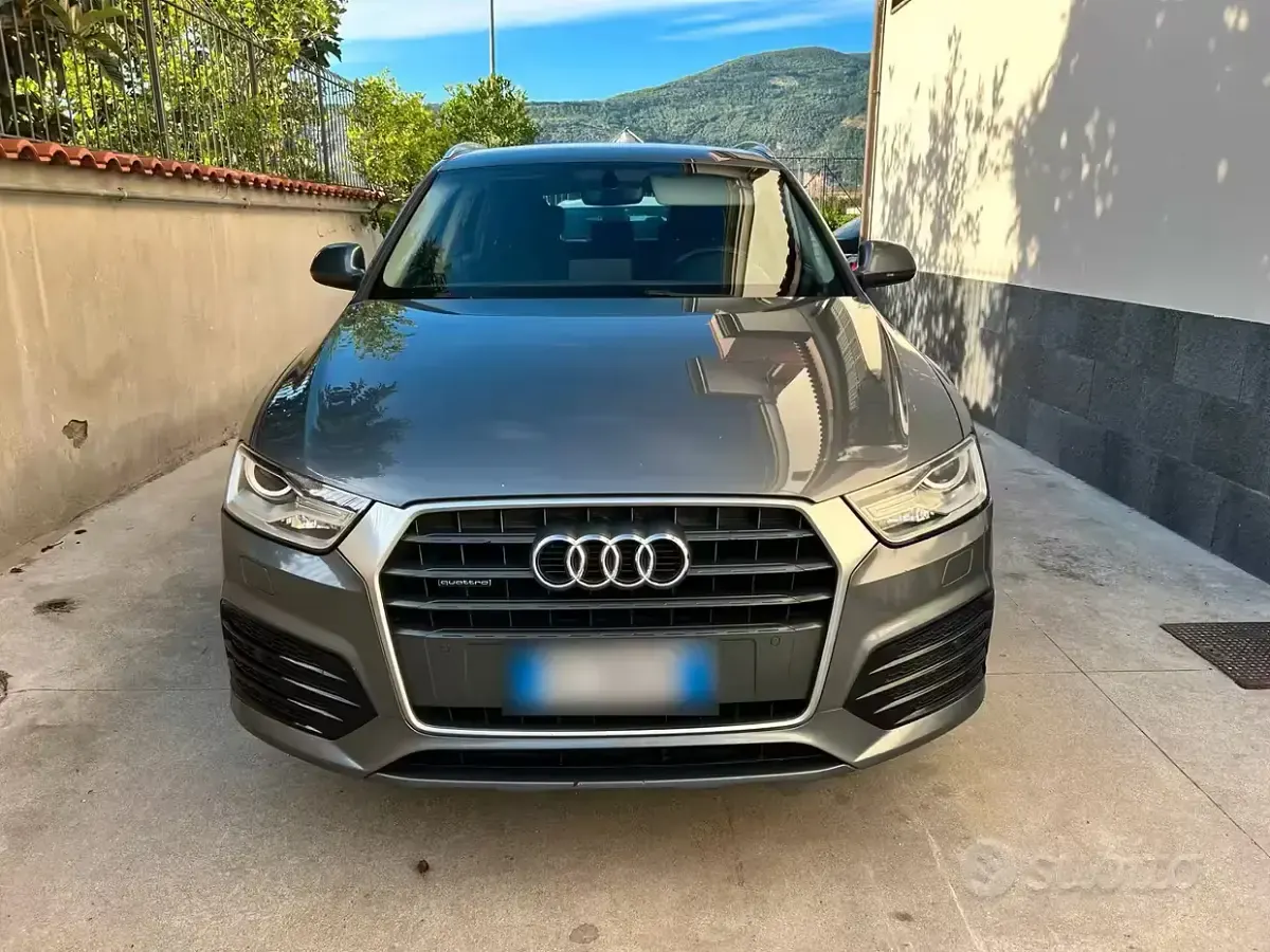 Usata Audi Q3 150 CV (110 kW) 2017 Grigio SUV