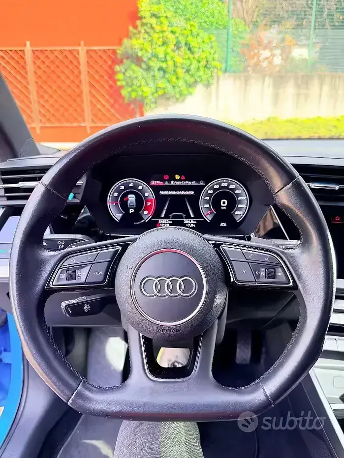 Usata Audi A3 S-Line 150 CV (110 kW) 2021 Blu Berlina