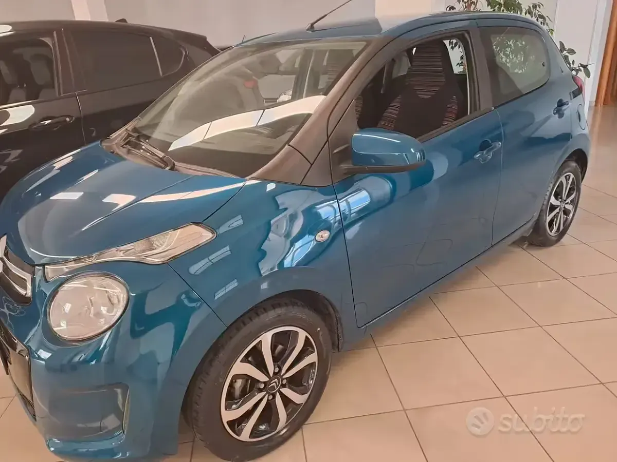 Usata Citroën C1 Live 72 CV (52 kW) 2021 Verde Utilitaria