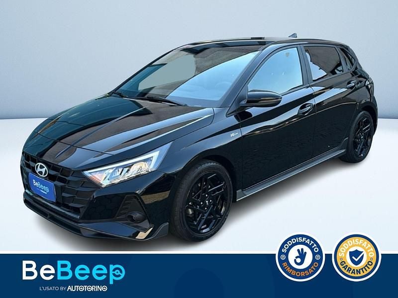 Usata Hyundai i20 N Line 100 CV (73 kW) 2024 Nero metallizzato Utilitaria
