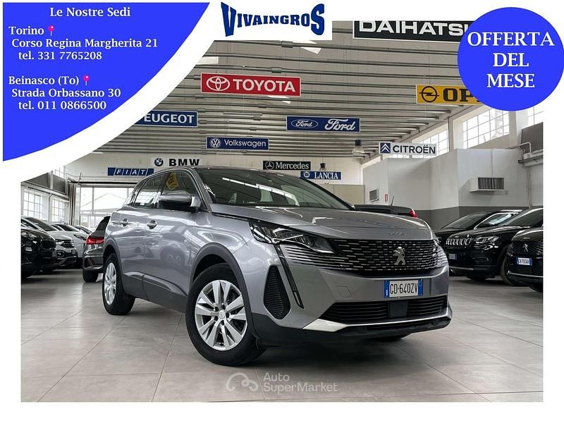 Grigio Usata 2021 Peugeot 3008 Business-Line SUV | 22.900 € (Buon prezzo) - Immagine 1/4