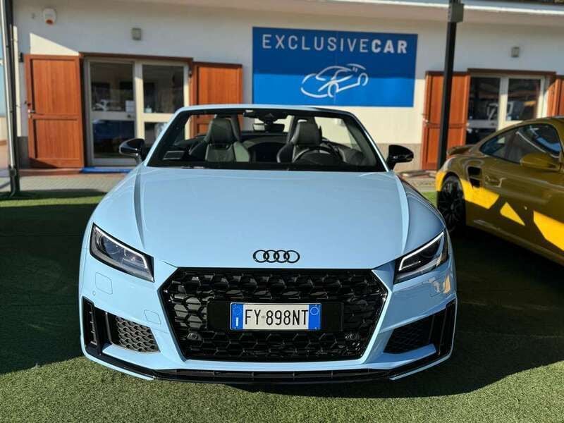 Usata Audi TT Roadster Competition 245 CV (180 kW) 2019 Blu/azzurro Cabrio