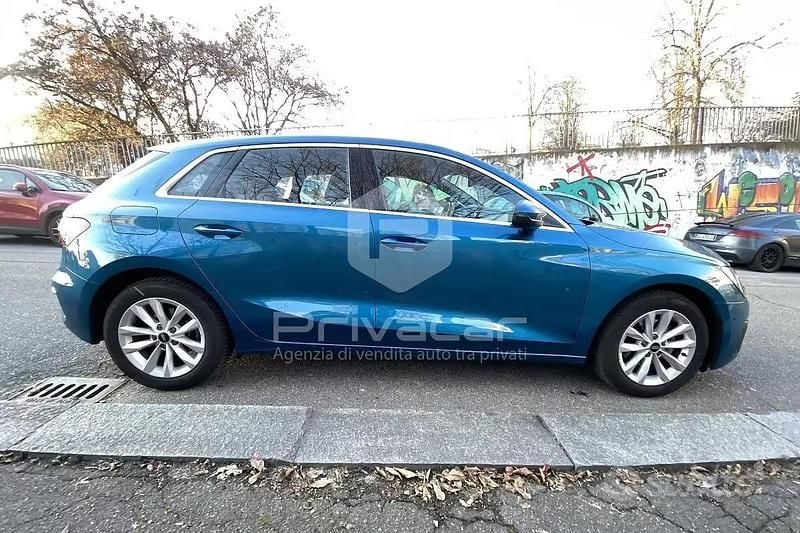 Usata Audi A3 Business 150 CV (110 kW) 2022 Blu Berlina