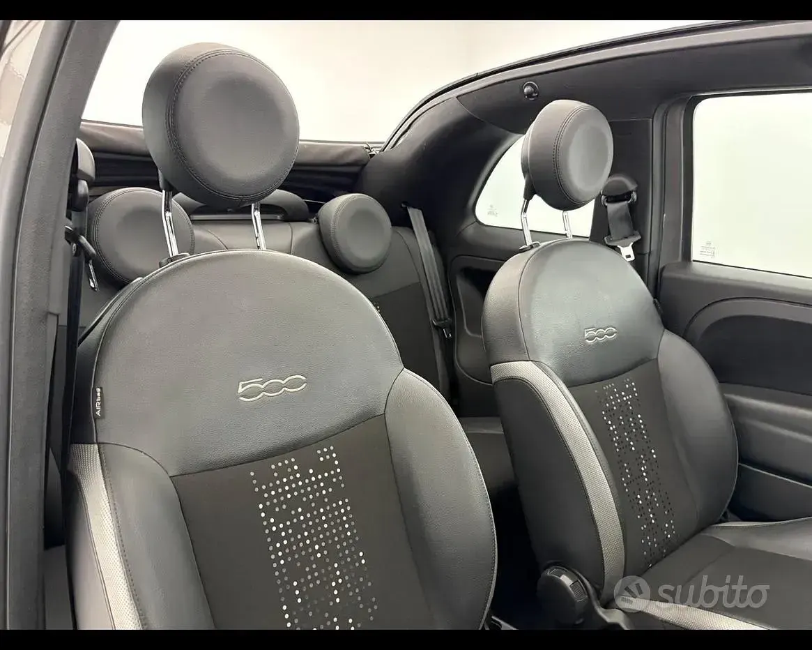 Usata Fiat 500C Connect 70 CV (51 kW) 2021 Grigio Cabrio