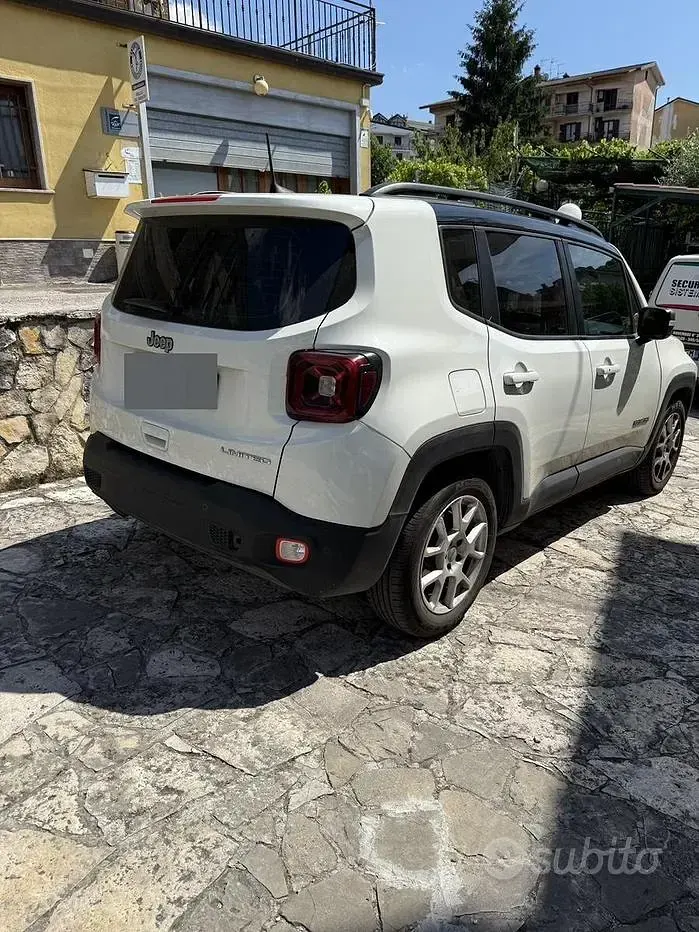 Usata Jeep Renegade Limited 130 CV (95 kW) 2021 Bianco SUV