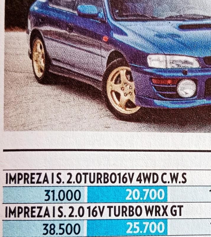 Argento Usata 1997 Subaru Impreza GT Station wagon | 20.000 € (Buon prezzo) - Immagine 1/4